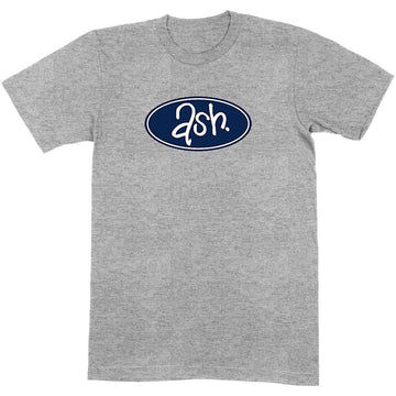 Ash Unisex T-Shirt: Retro Logo (Black)