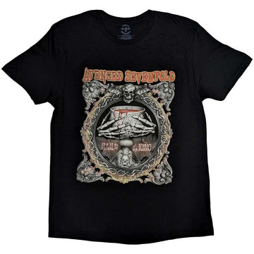 Avenged Sevenfold Unisex T-Shirt: Drink (Black)