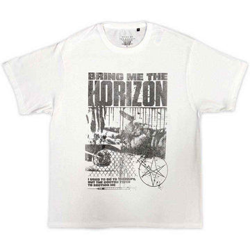 Bring Me The Horizon Unisex T-Shirt: Therapy (White)