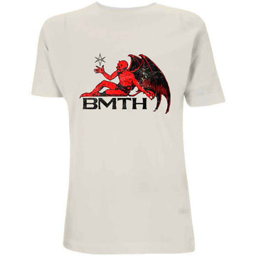 Bring Me The Horizon Unisex T-Shirt: Devil (Natural)