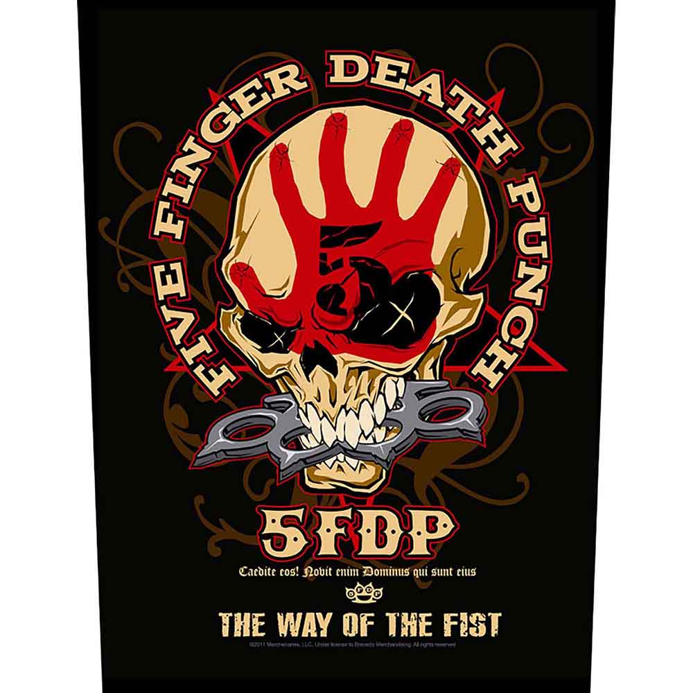 Five Finger Death Punch Back Patch