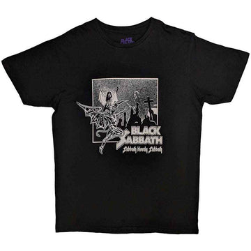 Black Sabbath Unisex T-Shirt: Bloody Sabbath (Black)