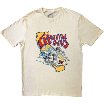 Grateful Dead Unisex T-Shirt: California (Natural)