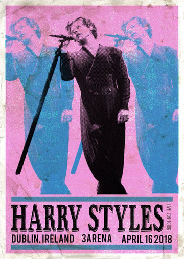 Harry Styles - Dublin 2018 - Mini Poster