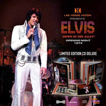 Elvis Presley - Las Vegas - 'Down in the alley' Opening Night 1974 - CD