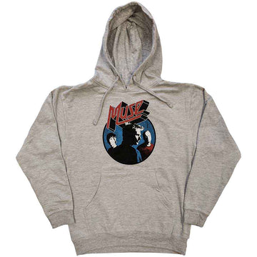 Muse Unisex Pullover Hoodie: Get Down Bodysuit (Grey)