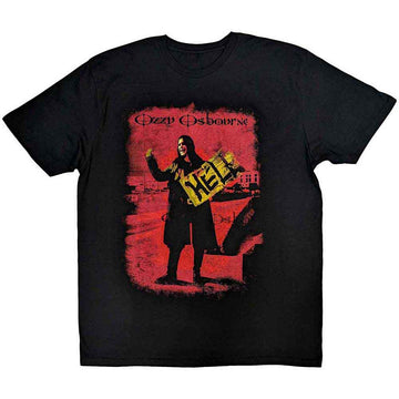 Ozzy Osbourne Unisex T-Shirt: Hell (Black)