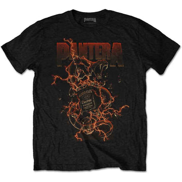 Pantera Unisex T-Shirt: Goddamn Whiskey - Black