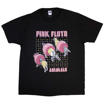 Pink Floyd Unisex T-Shirt: Pig, Wolf, Sheep (Black)