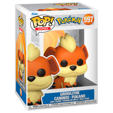 Pokémon - Growlithe - Funko Pop! Games (597)