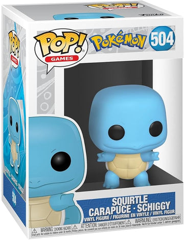 Pokemon - Squirtle - Funko Pop! Games (504)