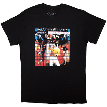 Queen Unisex T-Shirt: Live Magic (Black)