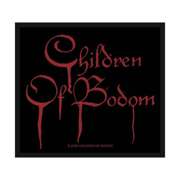 Children Of Bodom Standard Patch: Blood Logo
