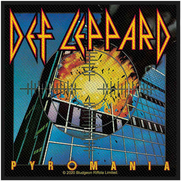 Def Leppard Standard Patch: Pyromania