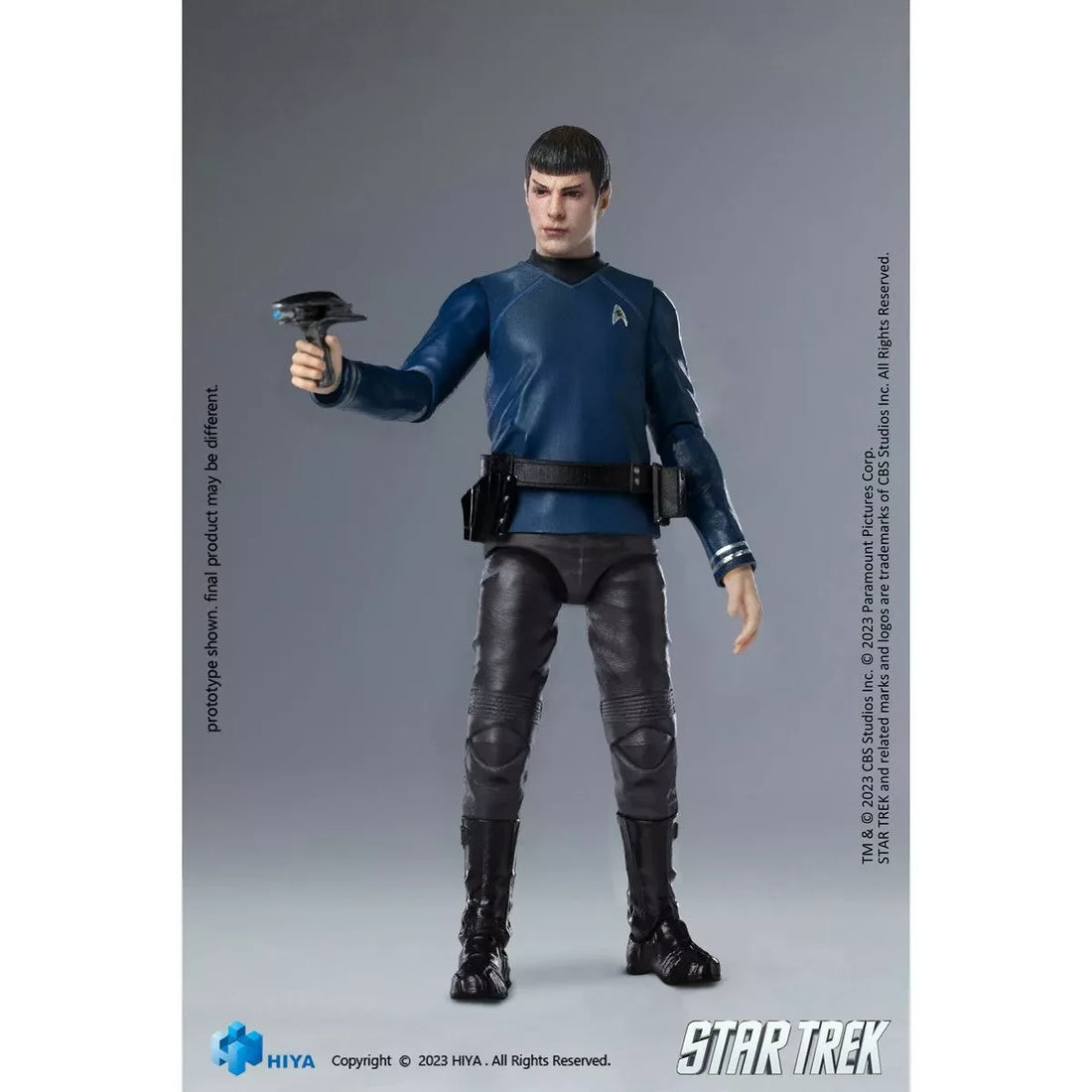 Star Trek Exquisite Mini - 2009 Spock - 12cm Action Figure (Hiya Toys)