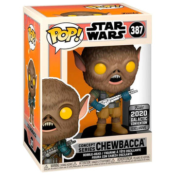 Star Wars - Chewbacca (Concept Series) - 2020 Galactic Convention Exclusive Funko Pop! (387)
