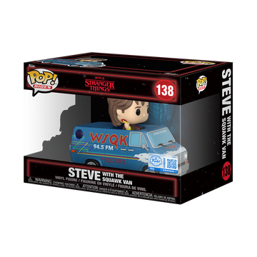 Stranger Things - Steve With The Squawk Van - Deluxe Edition Funko Pop! Rides (138)