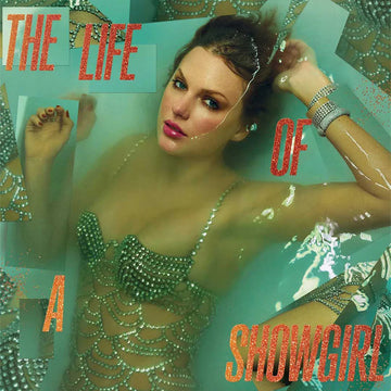 Taylor Swift - The Life Of A Showgirl: Sweat And Vanilla Perfume - LP - 'Portofino Orange Glitter' Vinyl