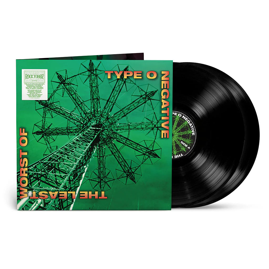 Type O Negative - The Least Worst Of... (Rocktober 2025 Edition) - 2LP - Gatefold Black Vinyl