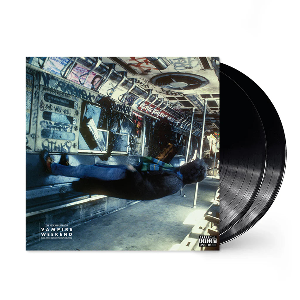 Vampire Weekend -  Only God Was Above Us (Indies Exclusive with Alternate Sleeve & Poster Insert) - 2LP - Black Vinyl