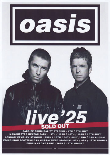 Oasis - Live 25 - Mini Poster